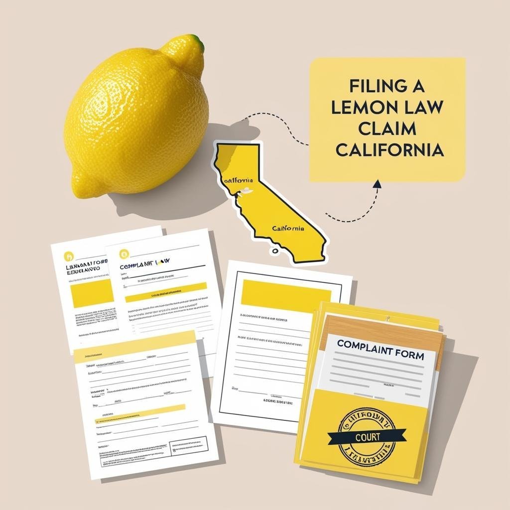 File lemon law claim in California